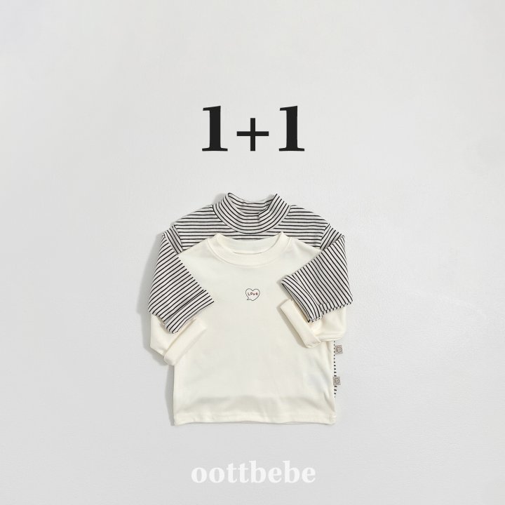 Oott Bebe - Korean Baby Fashion - #babyfashion - Winter Tee Set (Kids) - 9