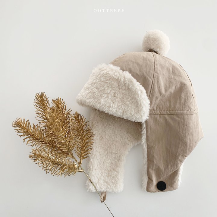 Oott Bebe - Korean Baby Fashion - #babyfashion - Fleece Winter Hat - 4