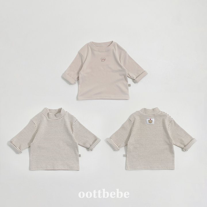 Oott Bebe - Korean Baby Fashion - #babyfever - Winter Tee Set (Kids) - 10