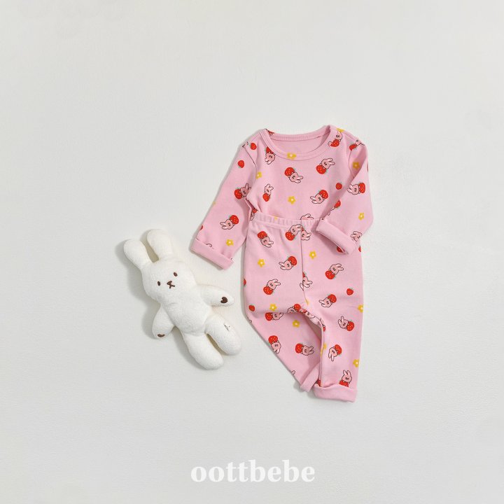 Oott Bebe - Korean Baby Fashion - #babyfever - Yumyum Friends Easywear - 4