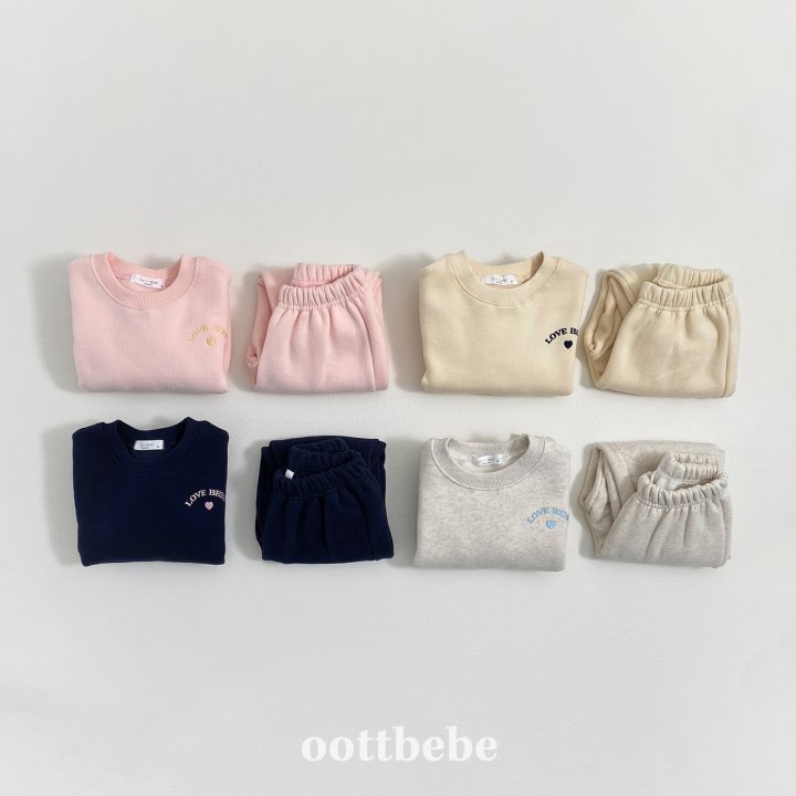 Oott Bebe - Korean Baby Fashion - #babygirlfashion - Love Bebe Set