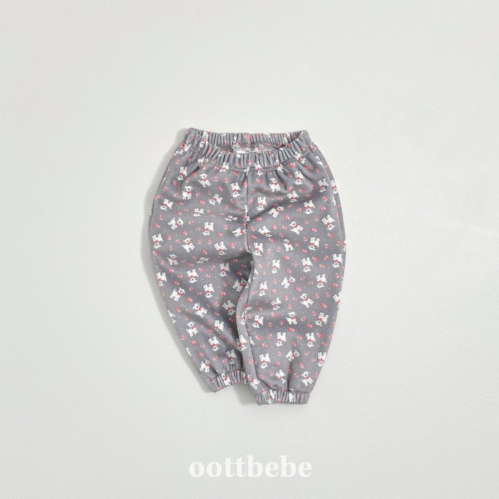 Oott Bebe - Korean Baby Fashion - #babylifestyle - Animal Forest Pants - 10