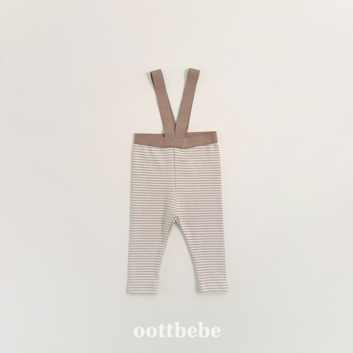 Oott Bebe - Korean Baby Fashion - #babylifestyle - Winter Suspender Leggings (Bebe) - 7