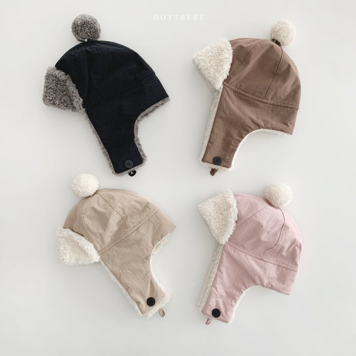 Oott Bebe - Korean Baby Fashion - #babyoninstagram - Fleece Winter Hat - 7
