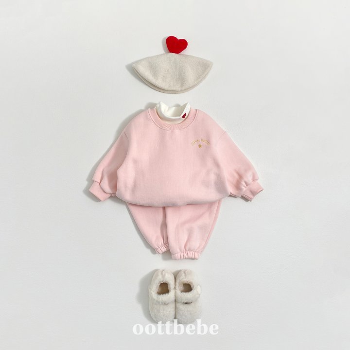 Oott Bebe - Korean Baby Fashion - #babyoninstagram - Love Bebe Set - 4