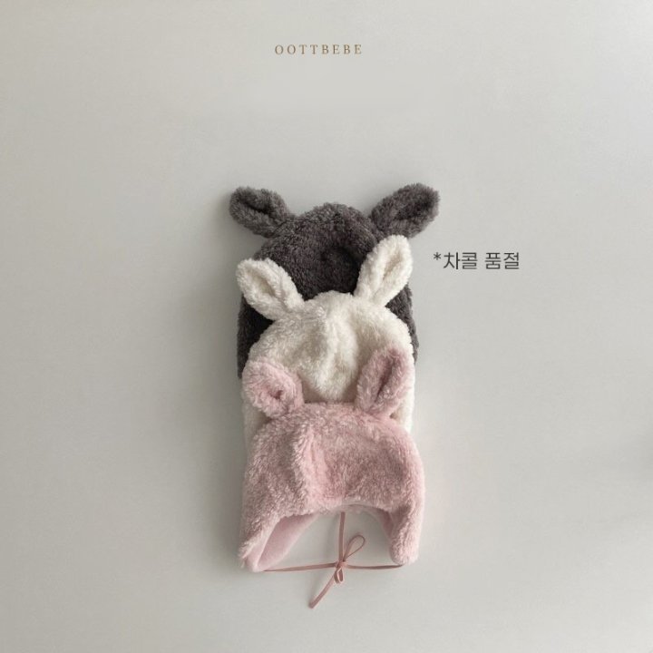 Oott Bebe - Korean Baby Fashion - #babyootd - Rabbit Hat - 2