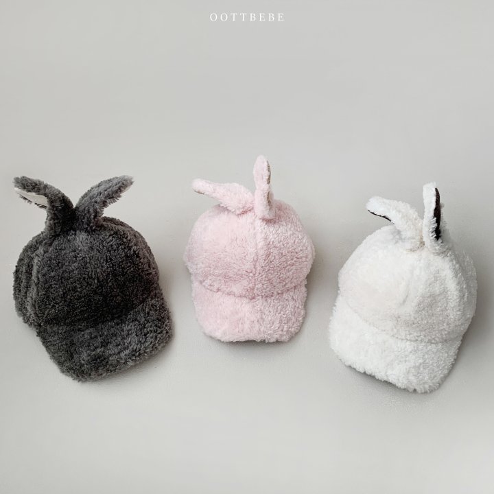Oott Bebe - Korean Baby Fashion - #babyootd - Bunny Cap - 2