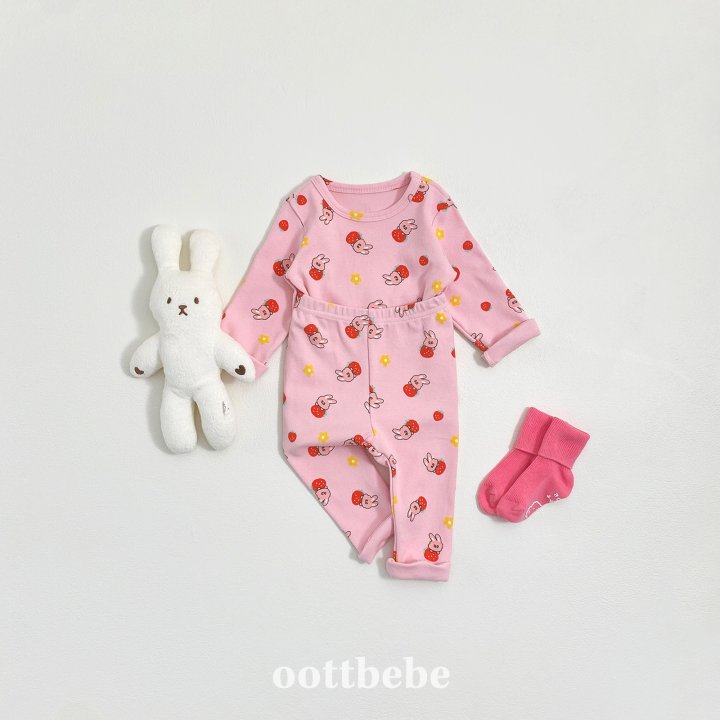 Oott Bebe - Korean Baby Fashion - #babyoutfit - Yumyum Friends Easywear - 9
