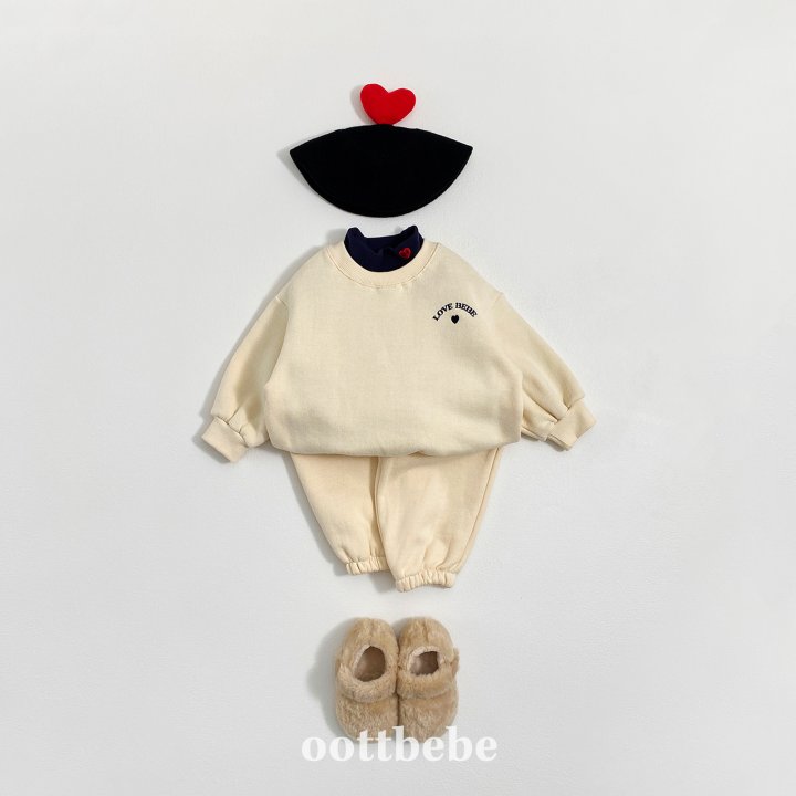 Oott Bebe - Korean Baby Fashion - #babyoutfit - Love Bebe Set - 5