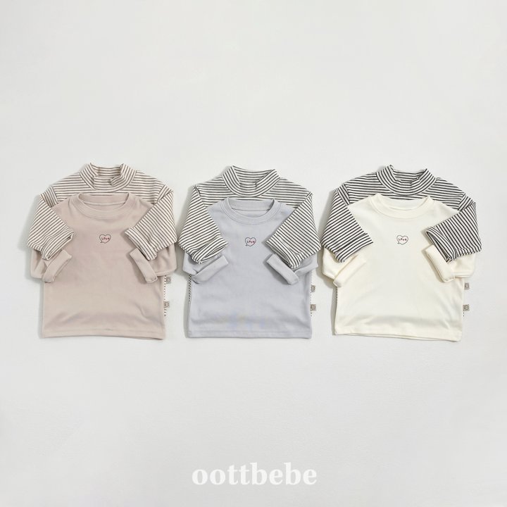 Oott Bebe - Korean Baby Fashion - #babyoutfit - Winter Tee Set (Kids)