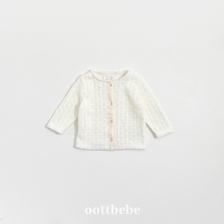 Oott Bebe - Korean Baby Fashion - #babyoutfit - Hazelnut Cardigan - 7