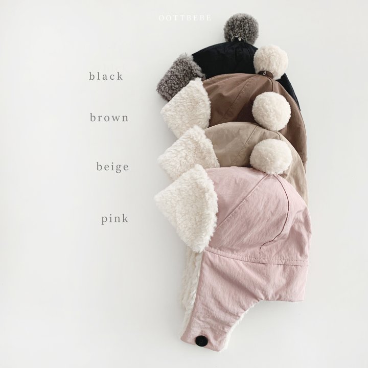 Oott Bebe - Korean Baby Fashion - #babywear - Fleece Winter Hat - 11