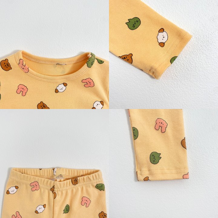 Oott Bebe - Korean Baby Fashion - #babywear - Yumyum Friends Easywear - 10