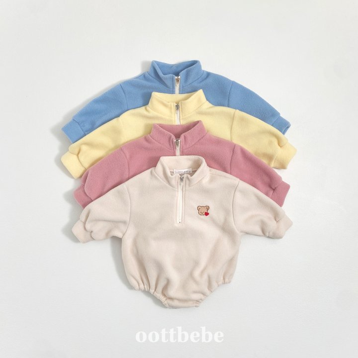 Oott Bebe - Korean Baby Fashion - #babywear - Puppy Anorak Suit