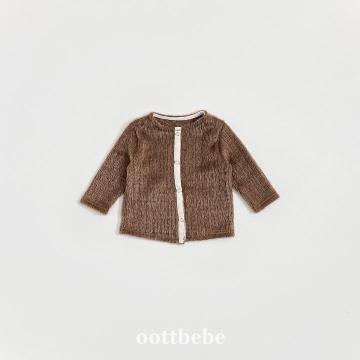 Oott Bebe - Korean Baby Fashion - #babywear - Hazelnut Cardigan - 9