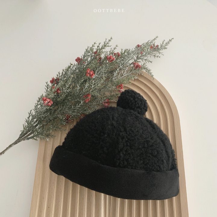 Oott Bebe - Korean Baby Fashion - #babywear - Chestnut Hat - 6