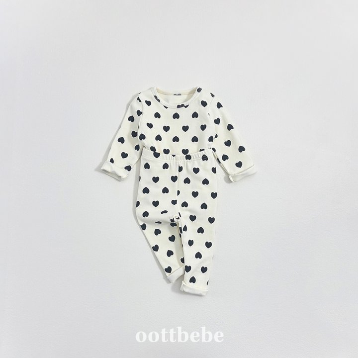 Oott Bebe - Korean Baby Fashion - #onlinebabyboutique - Heart Easywear - 5