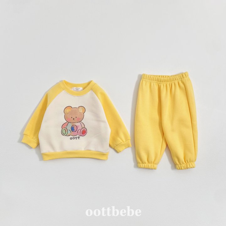 Oott Bebe - Korean Baby Fashion - #babywear - Painting Otti Set - 4