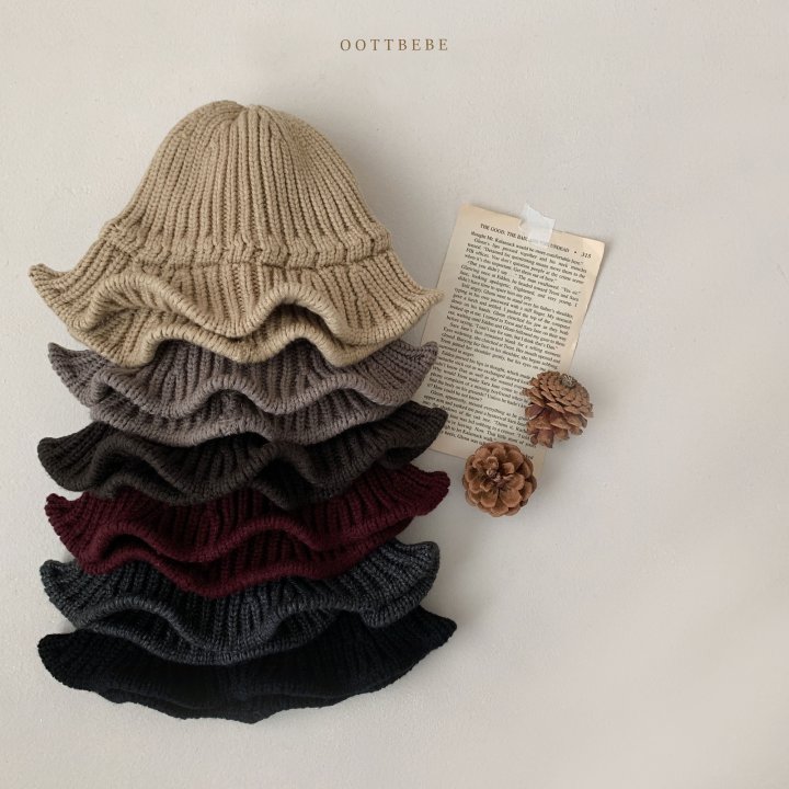 Oott Bebe - Korean Baby Fashion - #onlinebabyboutique - Knit Bucket Hat - 12