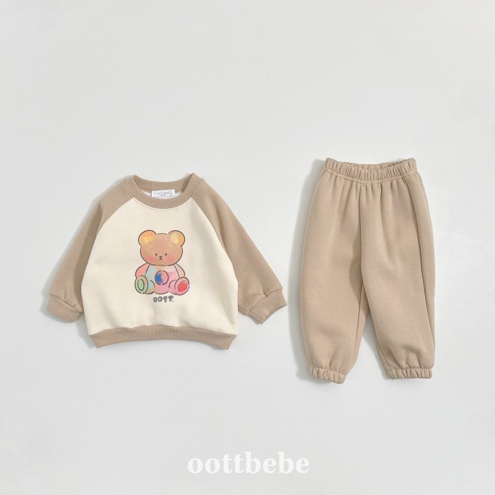 Oott Bebe - Korean Baby Fashion - #onlinebabyshop - Painting Otti Set - 5