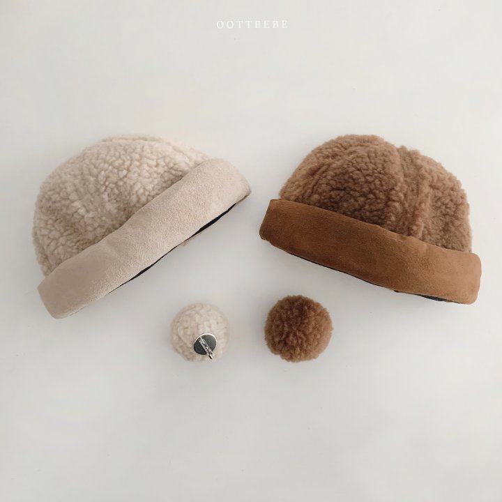 Oott Bebe - Korean Baby Fashion - #onlinebabyshop - Chestnut Hat - 8