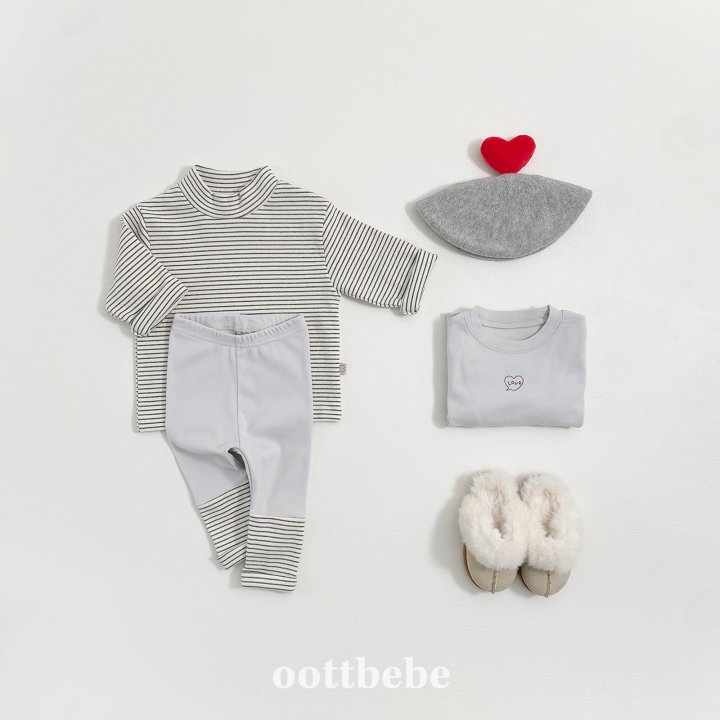 Oott Bebe - Korean Baby Fashion - #onlinebabyshop - Winter Color Leggings - 4