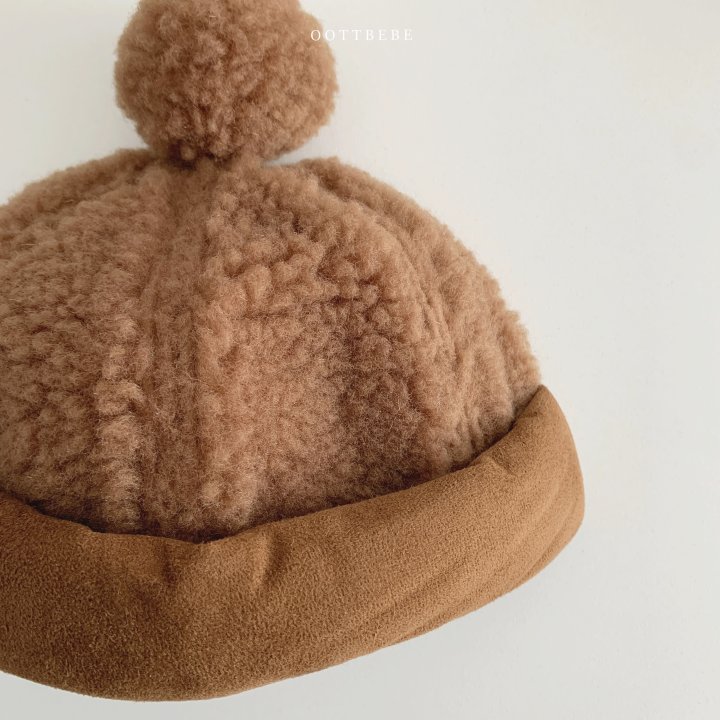 Oott Bebe - Korean Baby Fashion - #smilingbaby - Chestnut Hat - 9