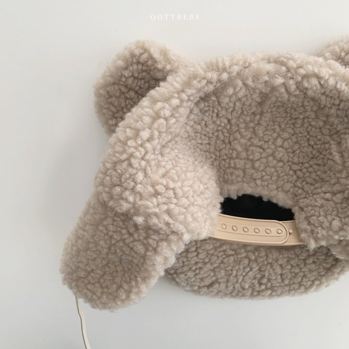 Oott Bebe - Korean Children Fashion - #designkidswear - Furry Bear Hat - 7