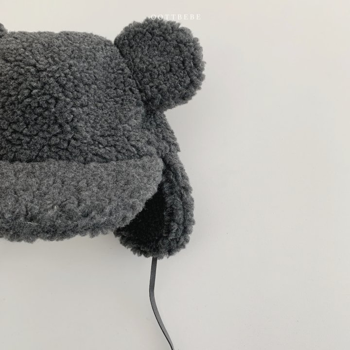 Oott Bebe - Korean Children Fashion - #discoveringself - Furry Bear Hat - 8