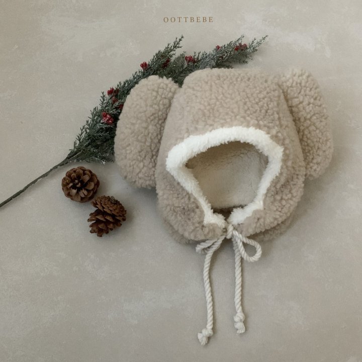 Oott Bebe - Korean Women Fashion - #momslook - Bear Hat - 4