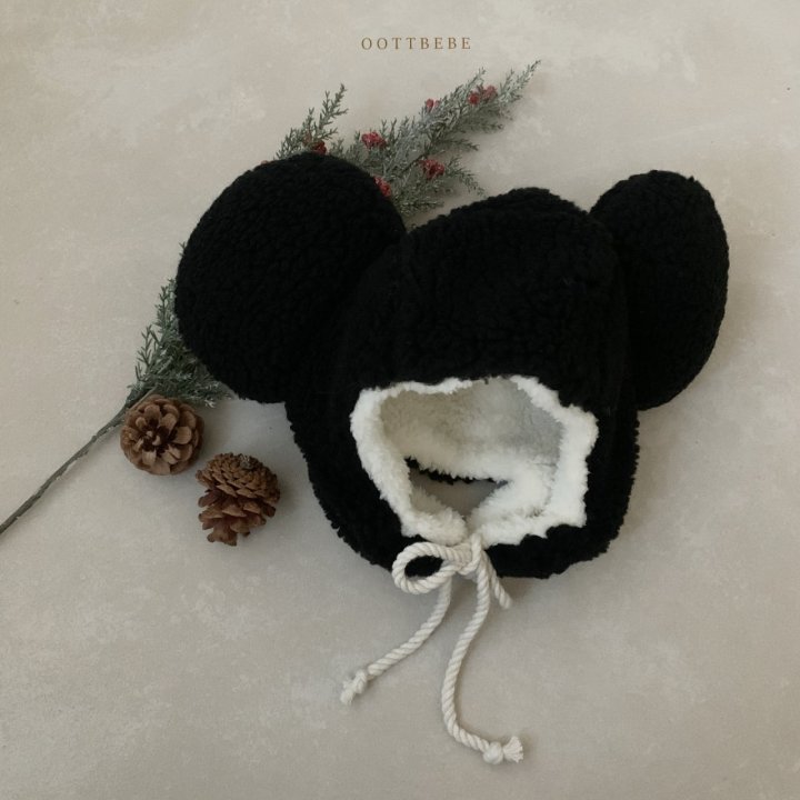 Oott Bebe - Korean Women Fashion - #womensfashion - Bear Hat - 6
