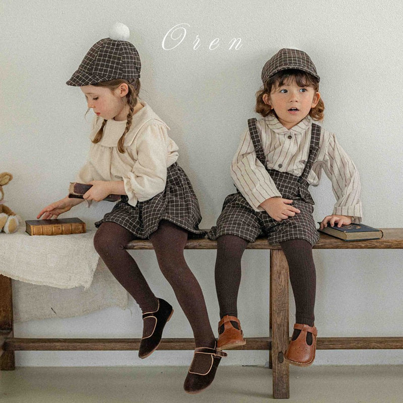 Oren - Korean Baby Fashion - #babyboutique - Bebe Morgan Sailor Collar Blouse - 6