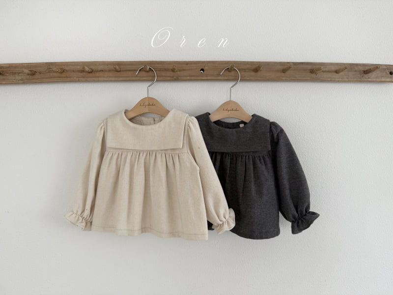 Oren - Korean Baby Fashion - #babyboutiqueclothing - Bebe Morgan Sailor Collar Blouse - 7