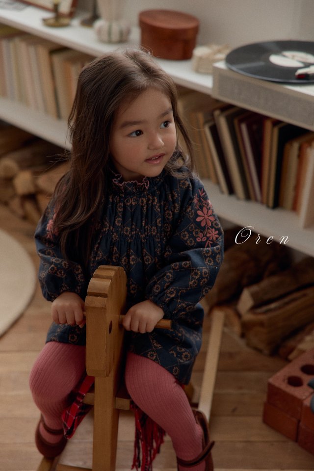 Oren - Korean Baby Fashion - #babygirlfashion - Daisy Padded One-piece - 3
