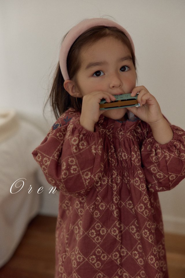 Oren - Korean Baby Fashion - #babyoutfit - Daisy Padded One-piece - 8