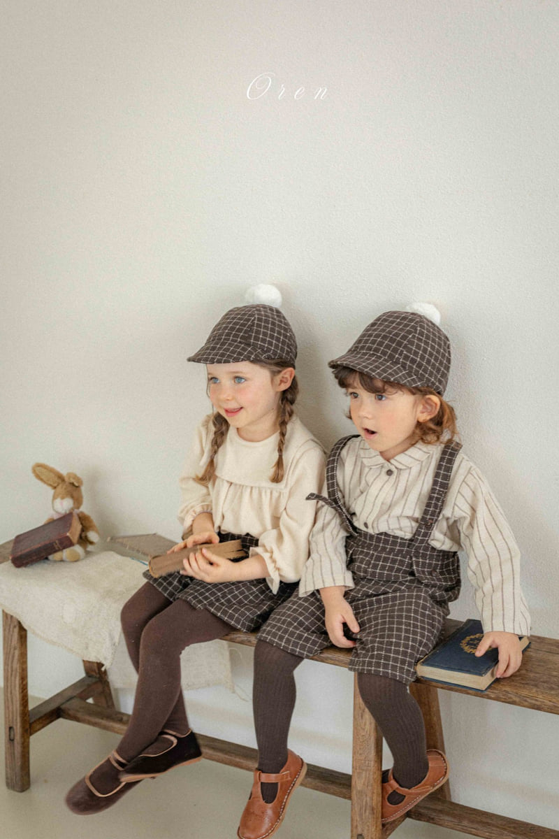 Oren - Korean Baby Fashion - #onlinebabyboutique - Bebe Morgan Sailor Collar Blouse - 3