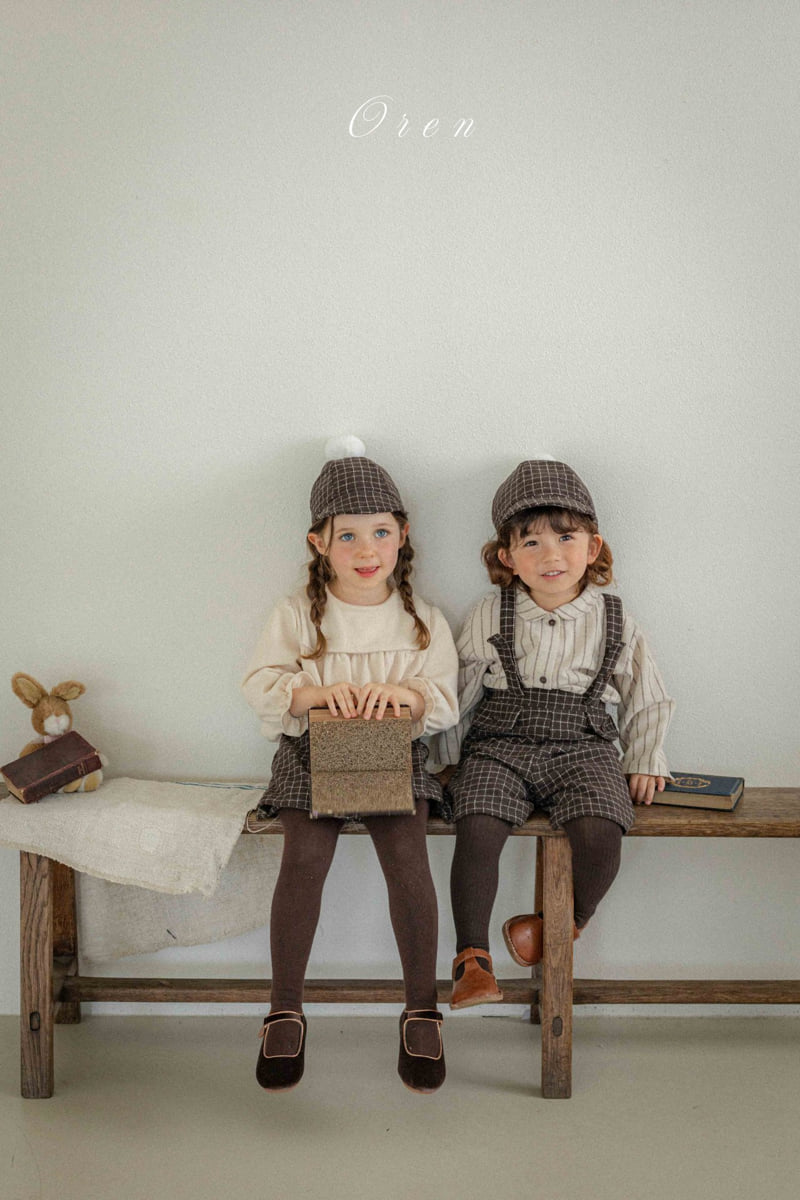 Oren - Korean Baby Fashion - #smilingbaby - Bebe Morgan Sailor Collar Blouse - 5