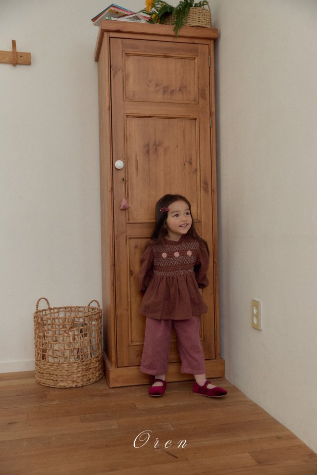 Oren - Korean Children Fashion - #Kfashion4kids - Rowan Smocked Blouse - 8