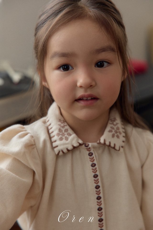 Oren - Korean Children Fashion - #childofig - Ash Mellow Blouse - 8