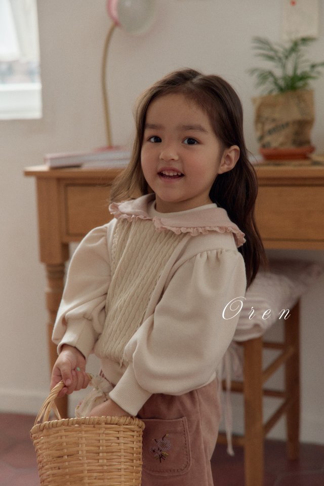 Oren - Korean Children Fashion - #childofig - Clement Cable Sweatshirt - 3