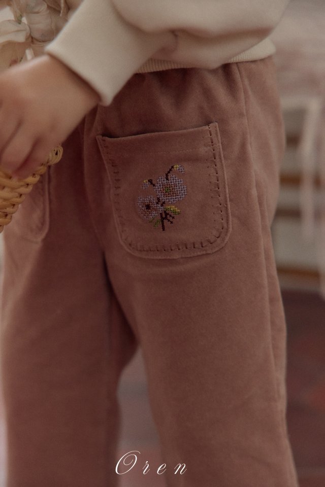 Oren - Korean Children Fashion - #childofig - Clement Rib Rex Pants - 2