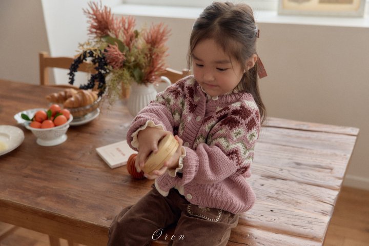 Oren - Korean Children Fashion - #childofig - Botte Reversible Knit Cardigan - 5