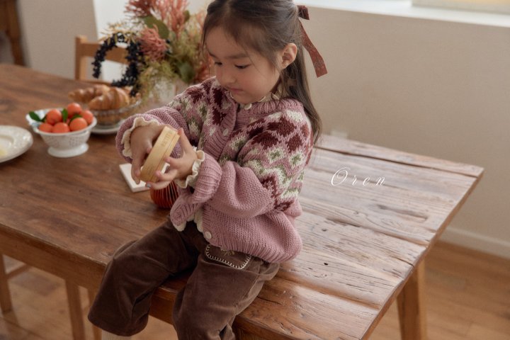 Oren - Korean Children Fashion - #childofig - Botte Reversible Knit Cardigan - 6