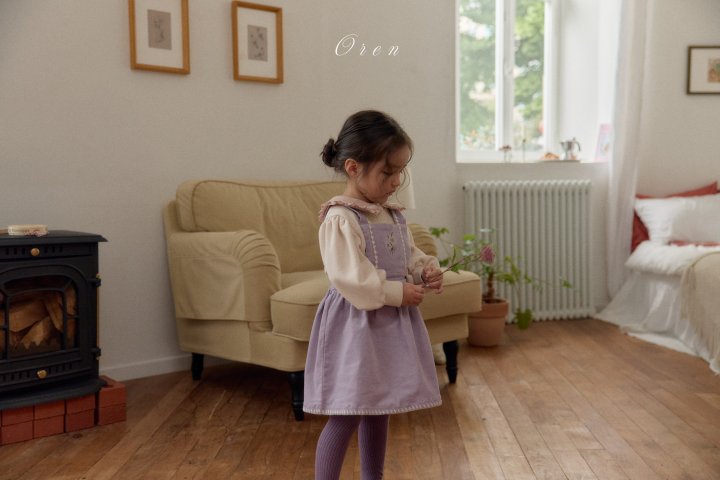 Oren - Korean Children Fashion - #childrensboutique - Riley Embroidered Skirt - 5
