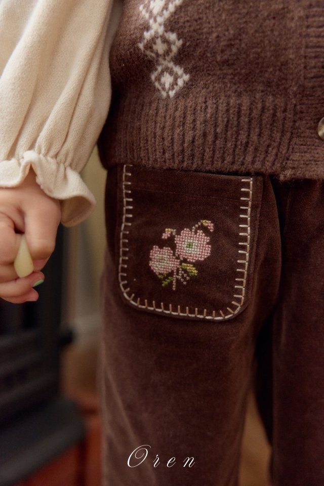 Oren - Korean Children Fashion - #childrensboutique - Clement Rib Rex Pants - 3