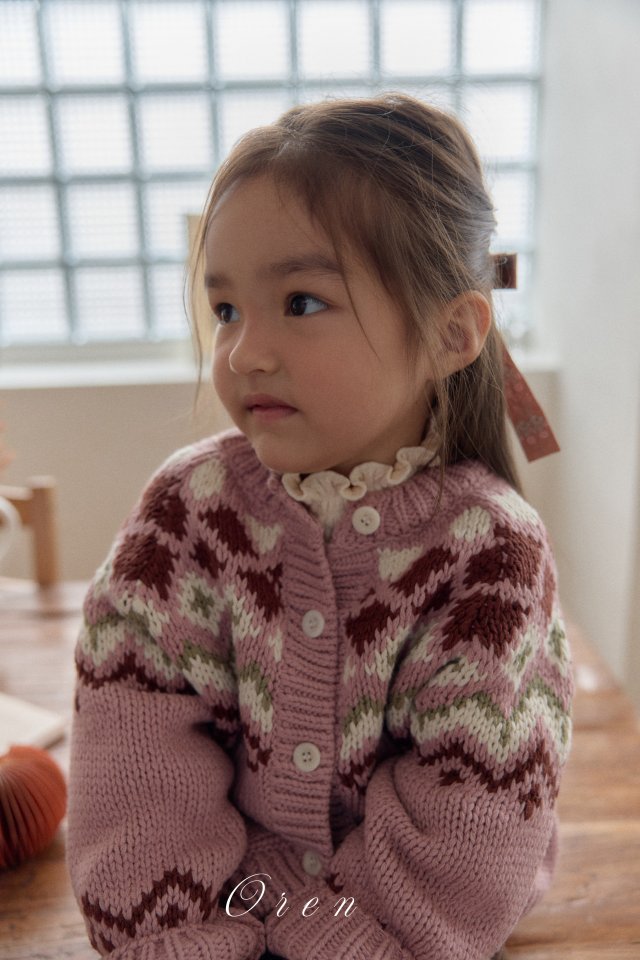Oren - Korean Children Fashion - #childrensboutique - Botte Reversible Knit Cardigan - 7