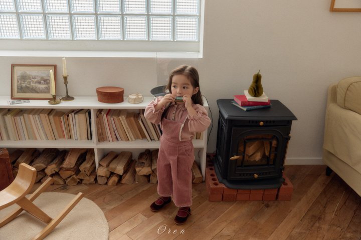 Oren - Korean Children Fashion - #childrensboutique - Nanette Corduroy Overalls - 6