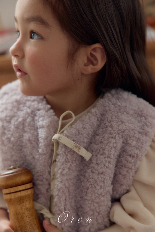 Oren - Korean Children Fashion - #designkidswear - Bianca Fur Vest - 7