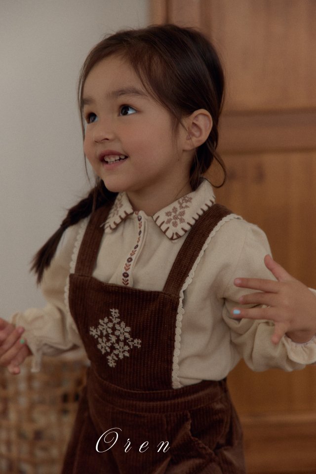 Oren - Korean Children Fashion - #designkidswear - Nanette Corduroy Overalls - 6