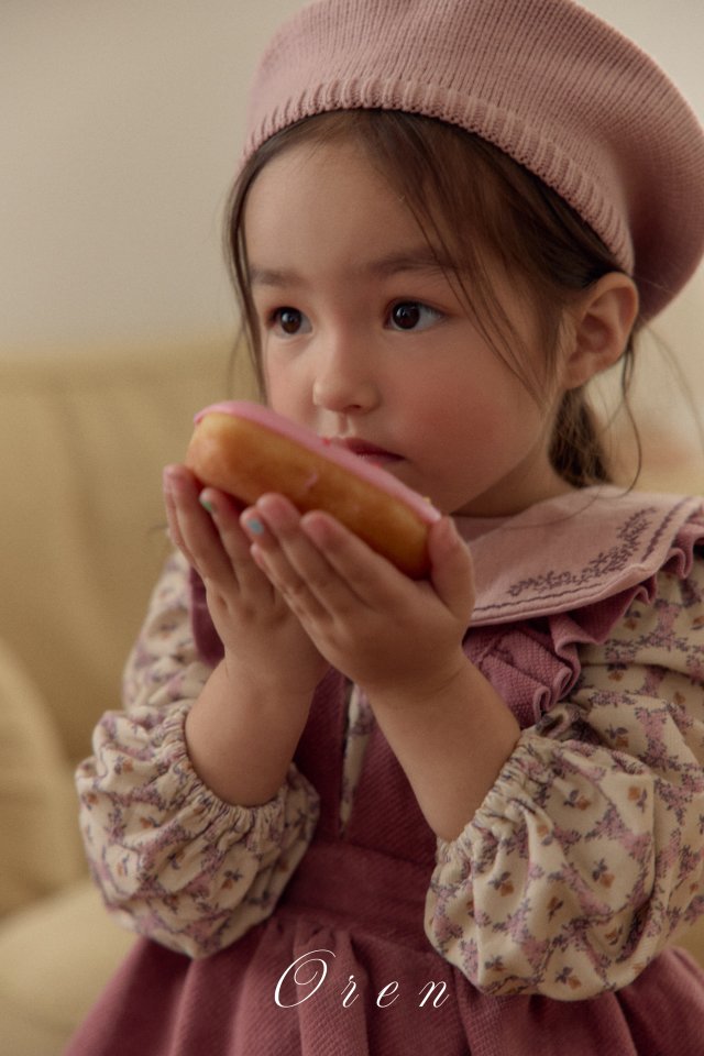 Oren - Korean Children Fashion - #discoveringself - Nanette Embroidered Collar Blouse - 9